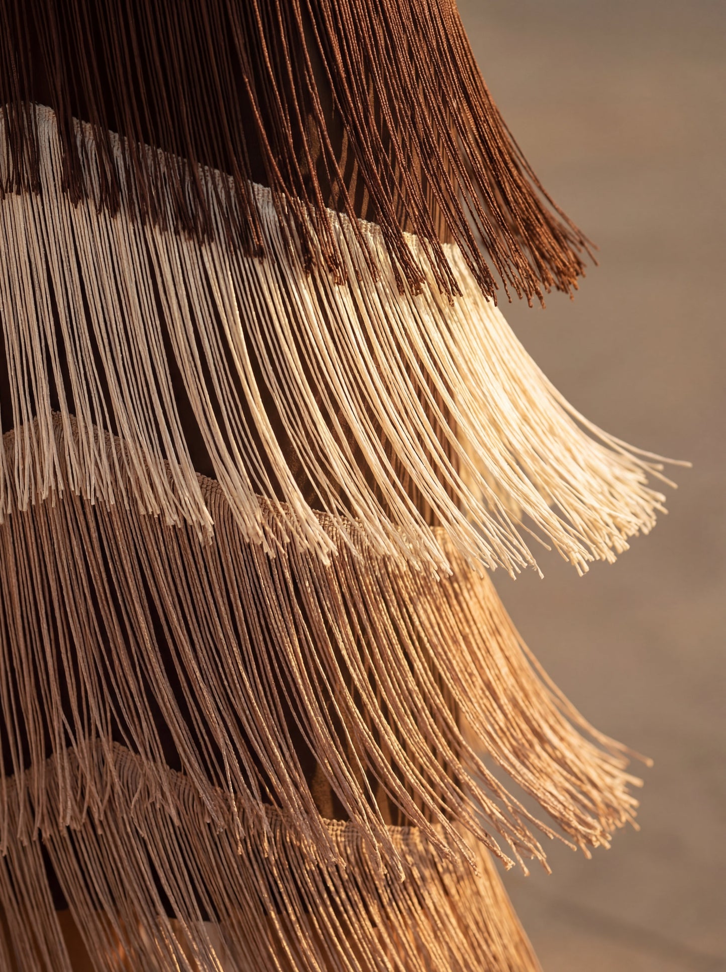 Salvia Elegant Fringe Midi Dress