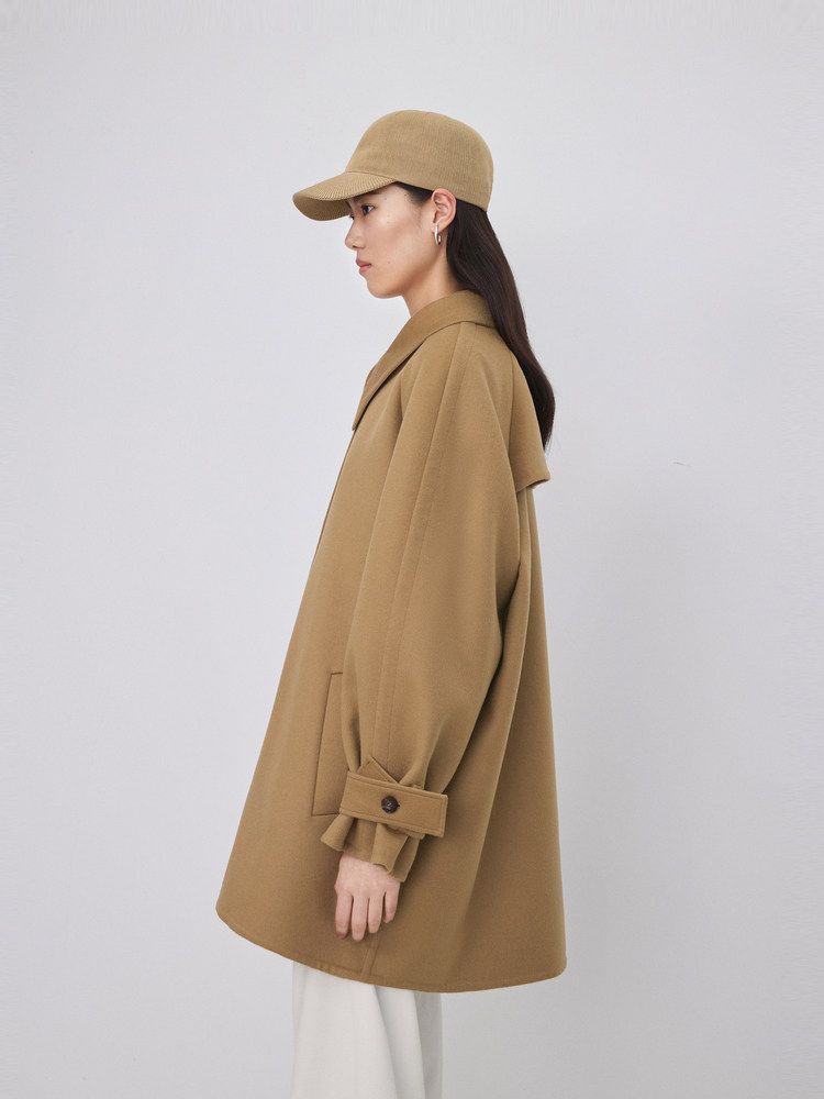 Sophia Belted Swing Coat