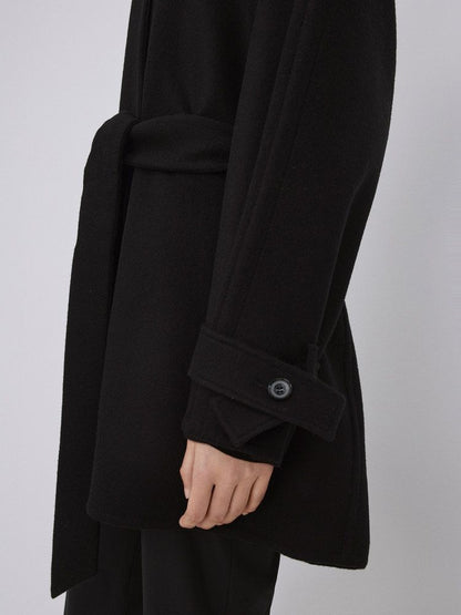 Sophia Belted Swing Coat