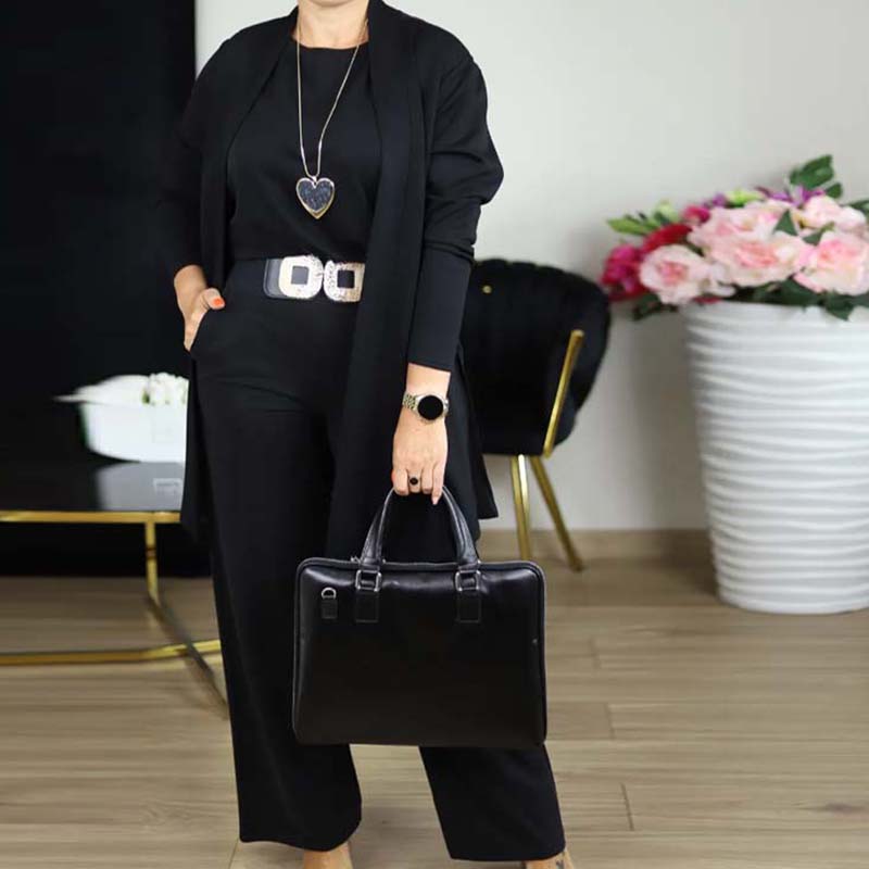 Amanda 3-Piece Set - Navy