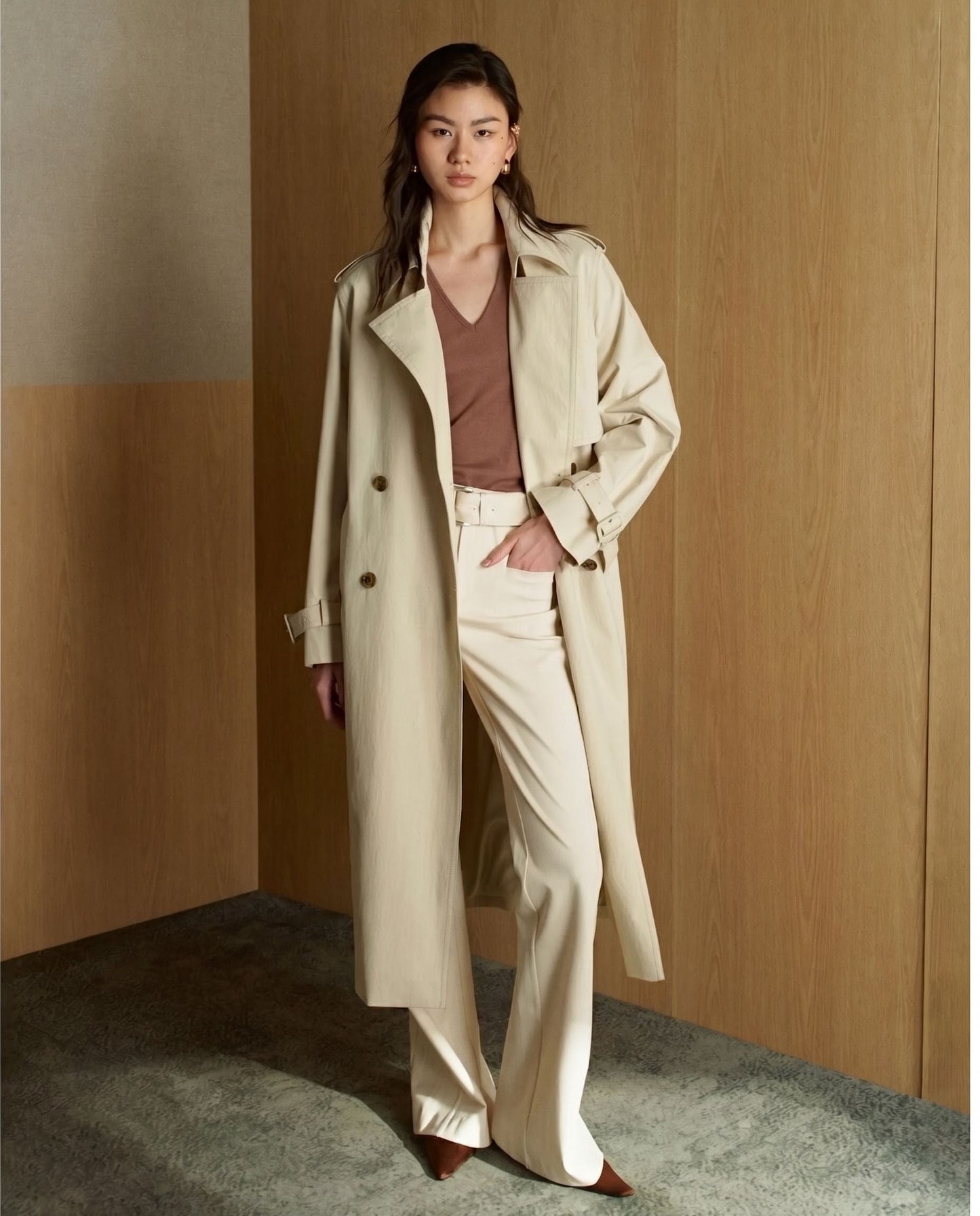 Natalie | Belted Trench Coat