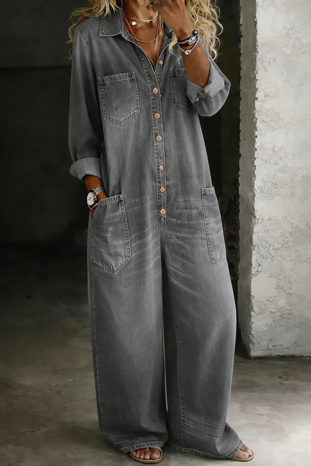 Cecily | Comfortable Casual Ankle-Length Jumpsuit