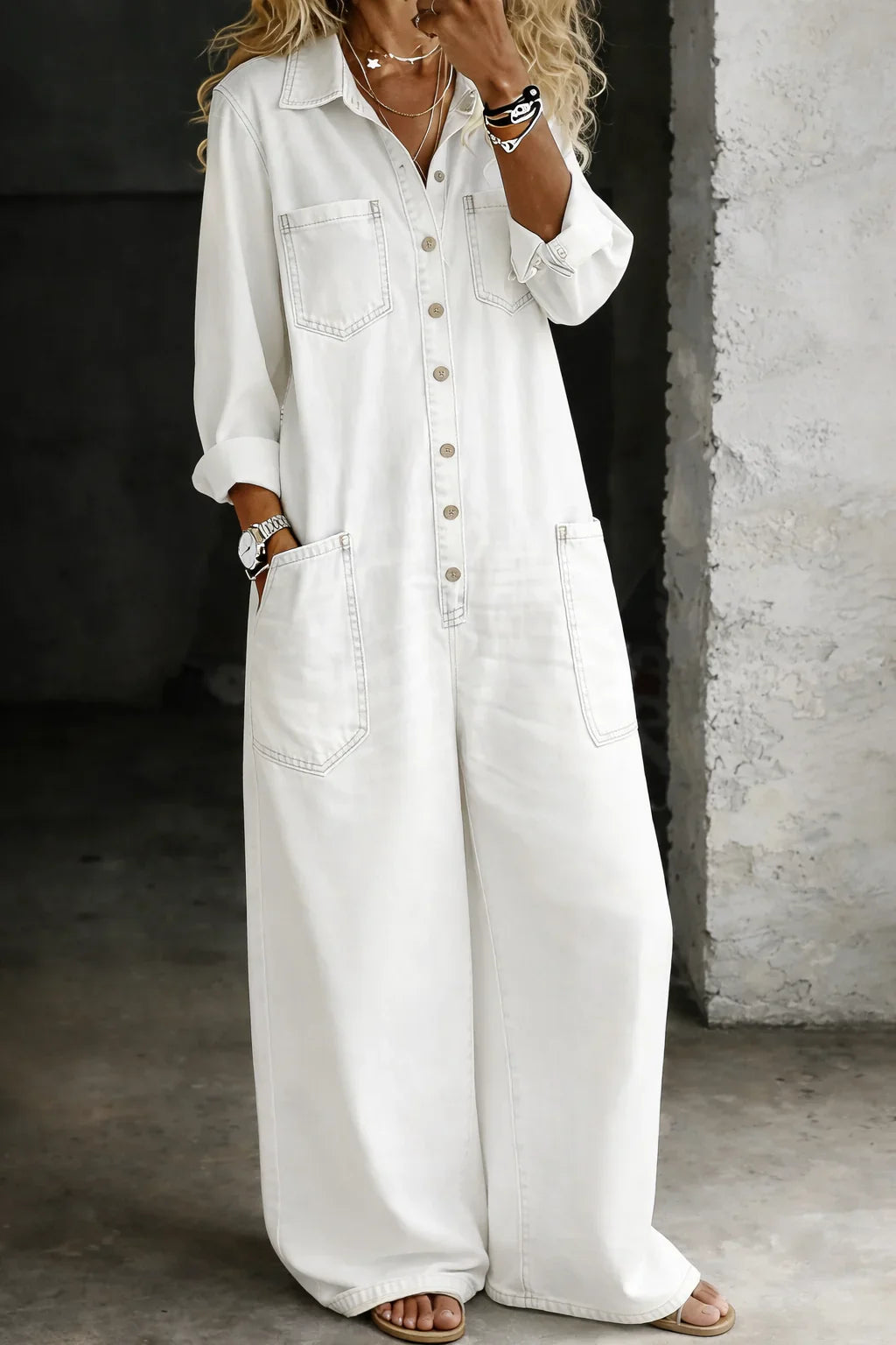 Cecily | Comfortable Casual Ankle-Length Jumpsuit