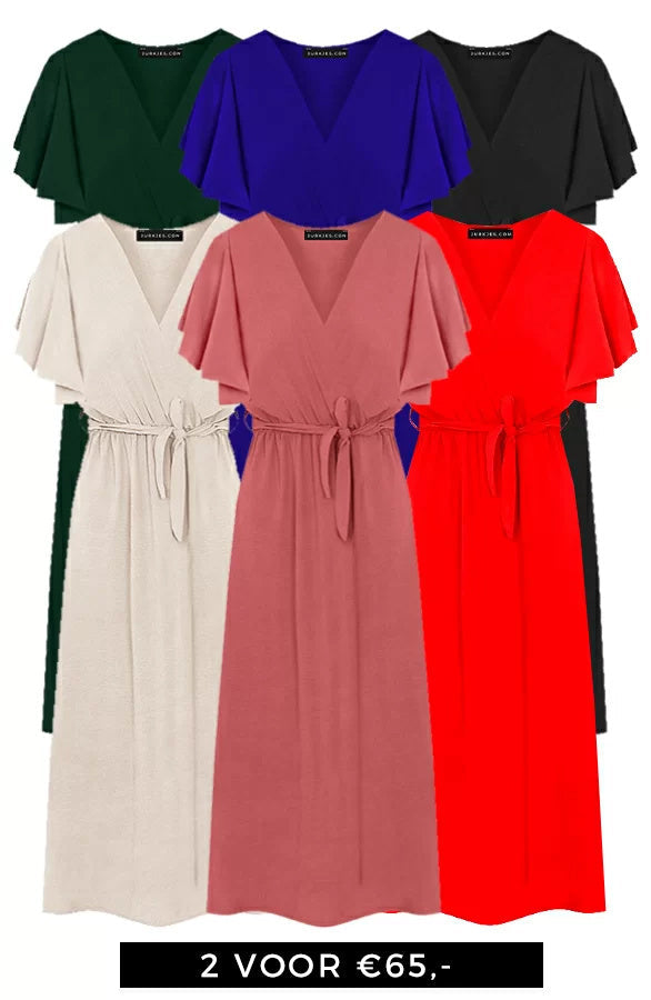 Nikkie Midi Dress 2.0 Bundle - Available in 5 Colors