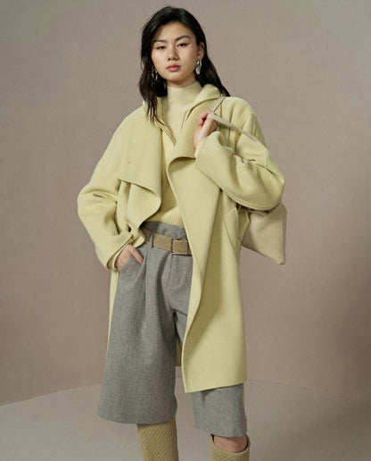 Amelie Wrap Coat side