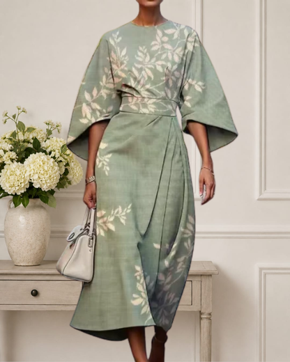 Celestia | Floral Midi Dress