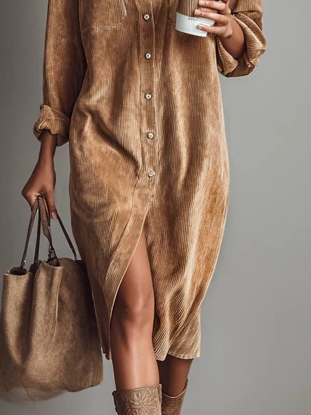 Lotte Dress - Brown 3