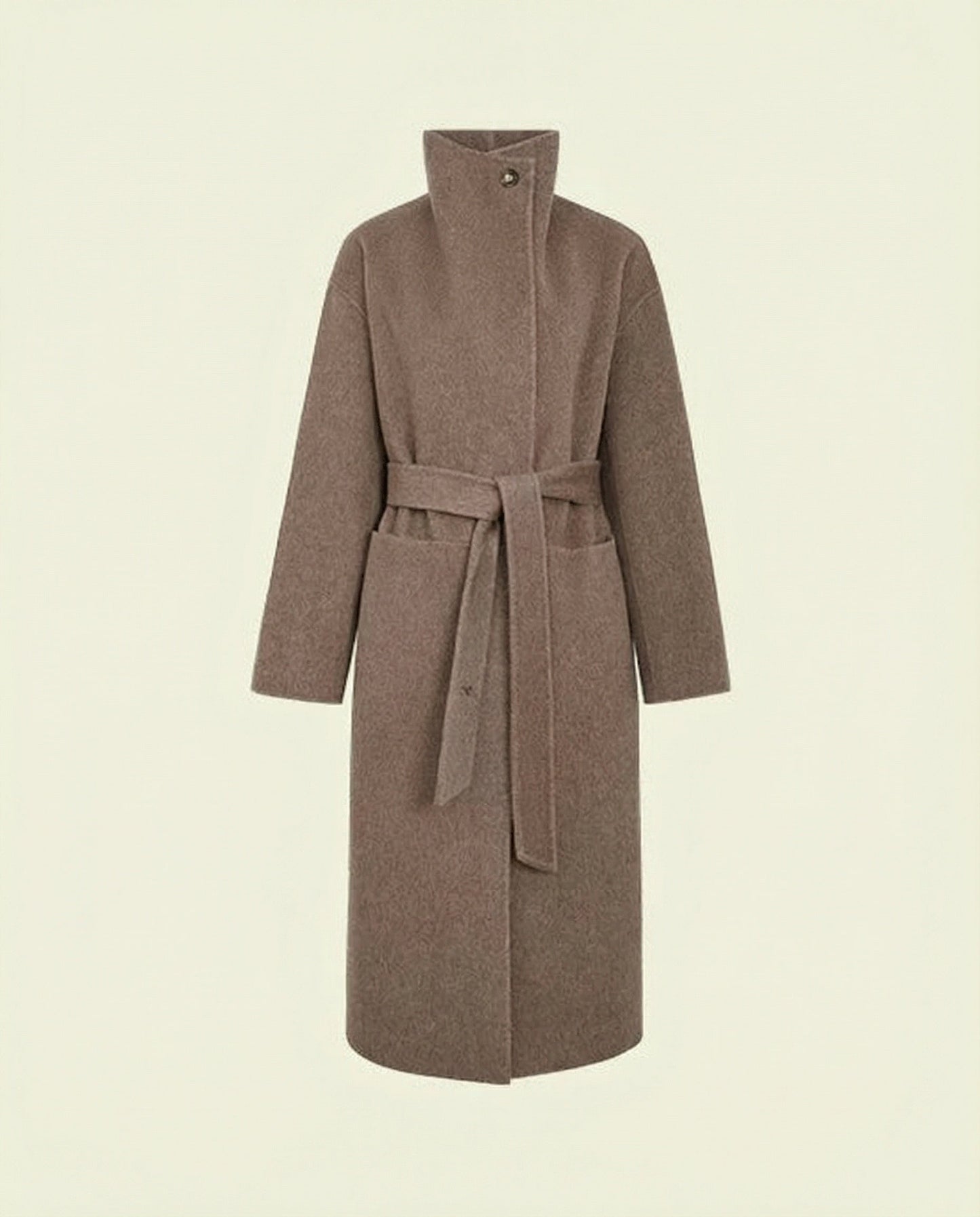Gisele Shawl Coat - Camel