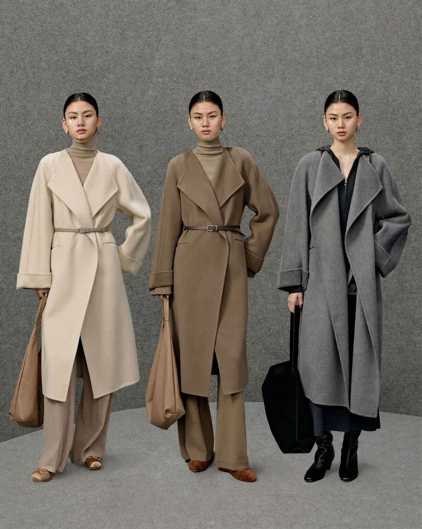 Heloise Wrap Coat back