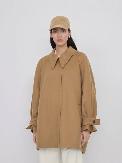 Sophia Belted Swing Coat