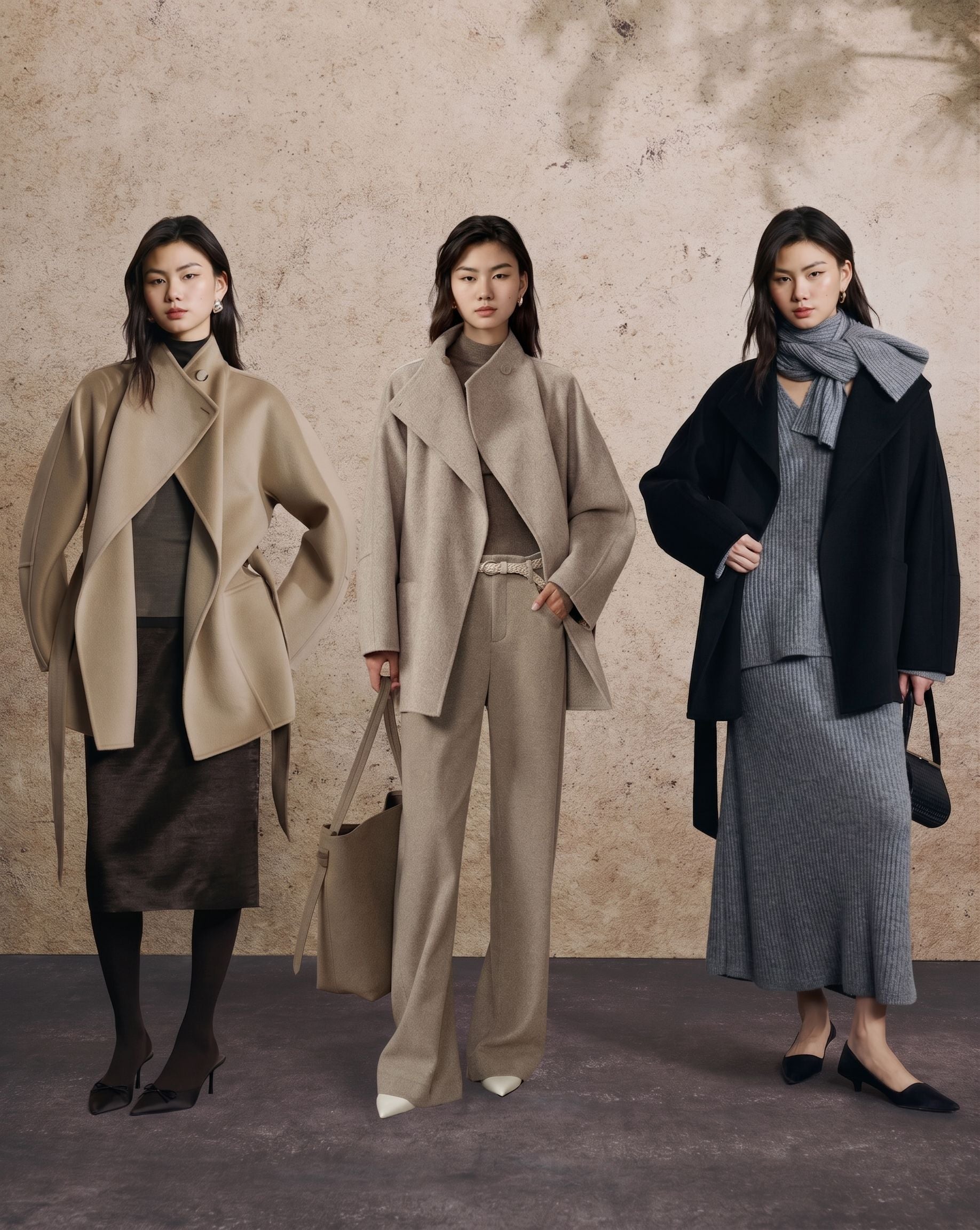 Fleur Shawl Coat styling