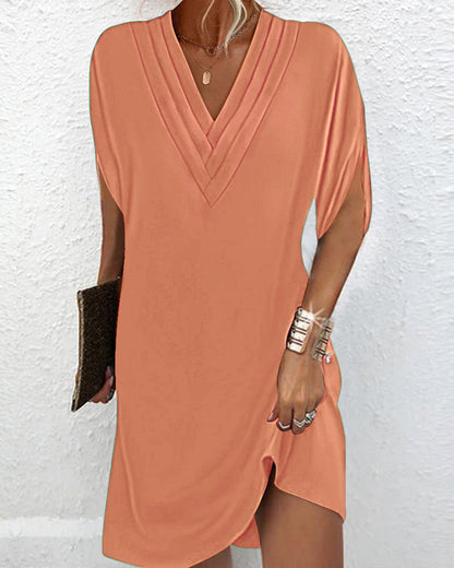 Elena Dress - Orange